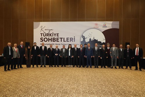 Konya'da "Türkiye Sohbetleri" Toplantısı Düzenledi