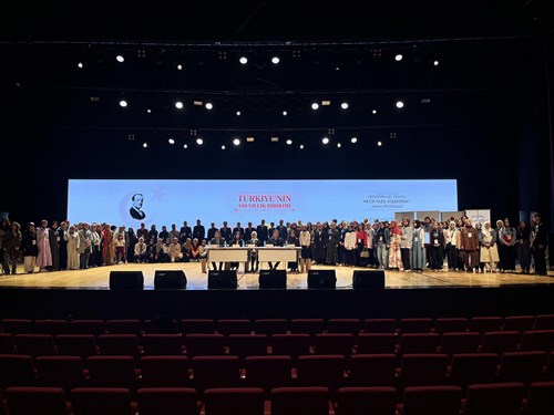 Anadolu Mektebi "Vefatının 40. Yılında Necip Fazıl Kısakürek’i Anma Programı" Açılış Paneli Yapıldı