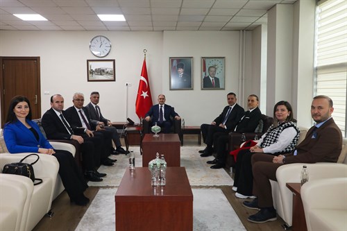 Türkiye Barolar Birliği Başkanı Av. Ramiz Erinç Sağkan’dan Vali Özkan’a Ziyaret
