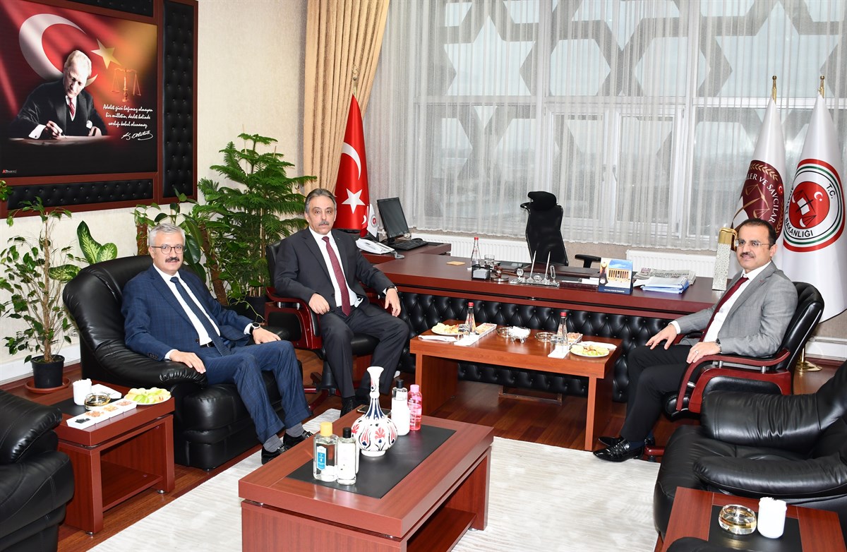 Sayın Valimiz, Adli Yargı ve Adalet Komisyonu Başkanını Ziyaret Etti